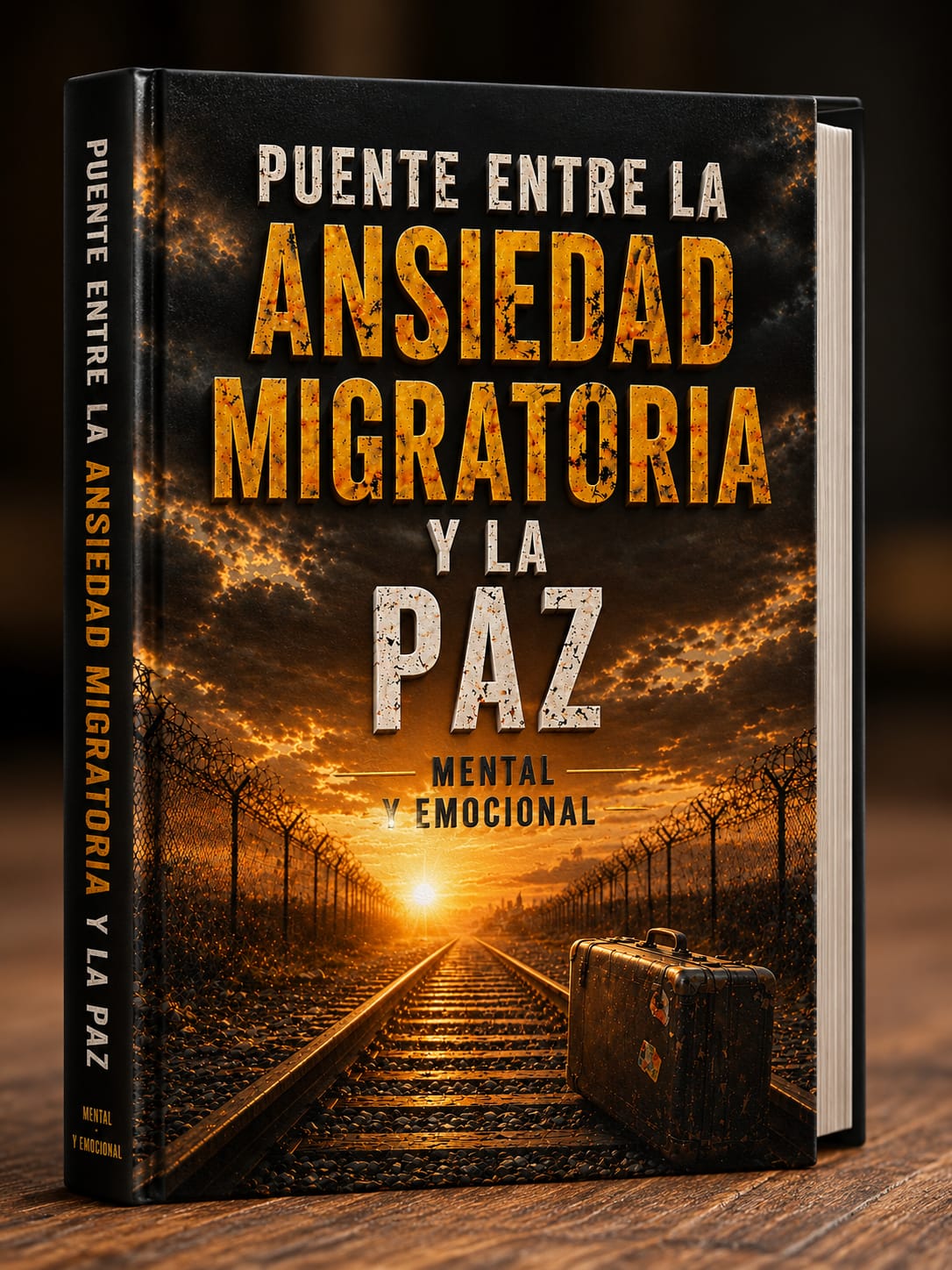 Portada del libro Puente entre la ansiedad migratoria y la paz
