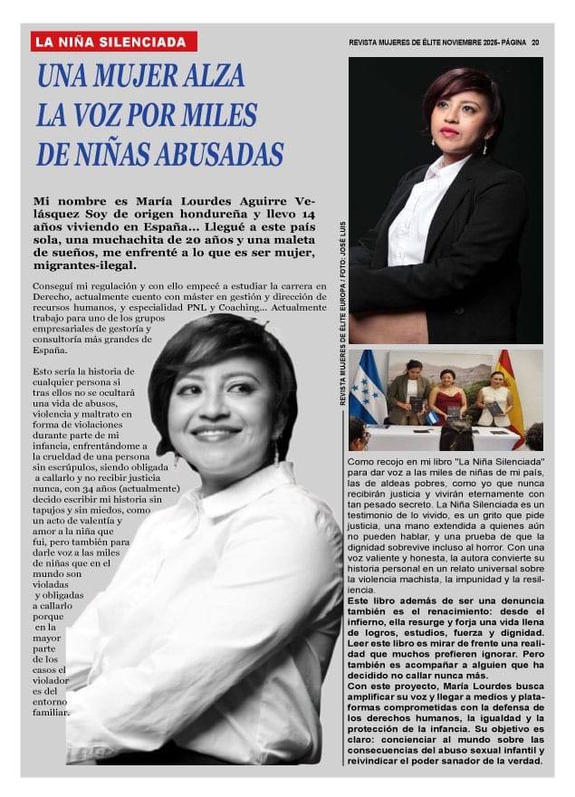 Revista mujeres de Élite.